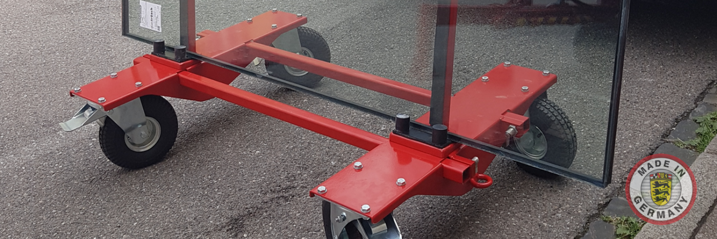 Glas Transportwagen